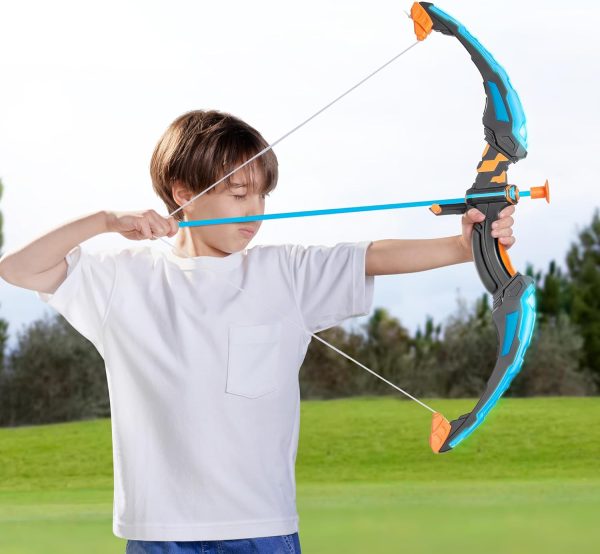 JOYIN LED Bow and Arrow for Kids, Light Up Archery Toy Play Set with Suction Cups Arrows, Targets & Arrow Case, Indoor and Outdoor Hunting Play Gift Toys for Boys Girls 6-12 - Image 8