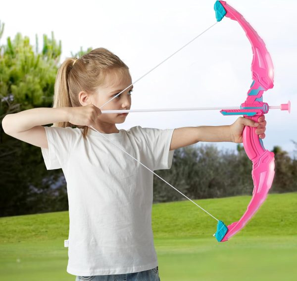 JOYIN LED Bow and Arrow for Kids, Light Up Archery Toy Play Set with Suction Cups Arrows, Targets & Arrow Case, Indoor and Outdoor Hunting Play Gift Toys for Boys Girls 6-12 - Image 11