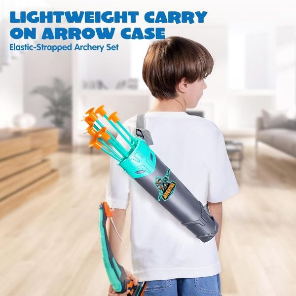 JOYIN LED Bow and Arrow for Kids, Light Up Archery Toy Play Set with Suction Cups Arrows, Targets & Arrow Case, Indoor and Outdoor Hunting Play Gift Toys for Boys Girls 6-12 - Image 20