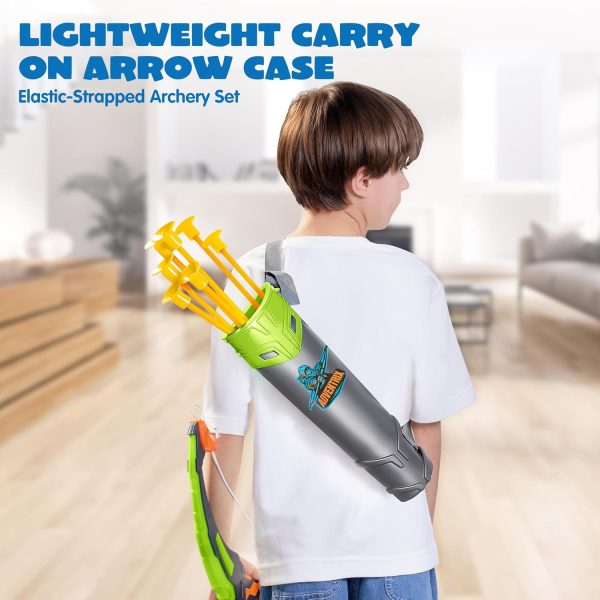 JOYIN LED Bow and Arrow for Kids, Light Up Archery Toy Play Set with Suction Cups Arrows, Targets & Arrow Case, Indoor and Outdoor Hunting Play Gift Toys for Boys Girls 6-12 - Image 29