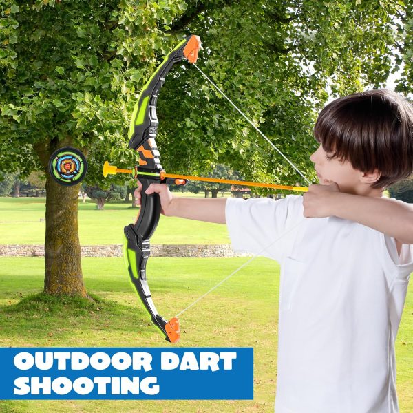 JOYIN LED Bow and Arrow for Kids, Light Up Archery Toy Play Set with Suction Cups Arrows, Targets & Arrow Case, Indoor and Outdoor Hunting Play Gift Toys for Boys Girls 6-12 - Image 30